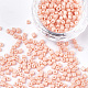 Baking Paint Glass Beads SEED-S023-11A-08-1