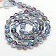Synthetical Moonstone Beads Strands G-G585-8mm-01-2
