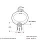 Art und Weise Messingcharmearmbänder BJEW-BB26610-5