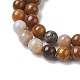 Chapelets de perles en jaspe d'océan naturelle G-C102-B01-01-4