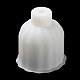 Diyの花瓶シリコーン金型  レジン型  UVレジン用  エポキシ樹脂工芸品作り  ホワイト  76x74x82mm  内径：63x63mm DIY-F144-02B-3