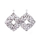 Brass Dangle Earrings X-EJEW-JE03361-02-1