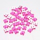 Faceted Square Taiwan Acrylic Rhinestone Beads ACRT-M09-8-02-1