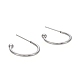 304 Stainless Steel Earring Hooks STAS-K204-04P-2