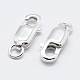 925 Sterling Silver Lobster Claw Clasps STER-K167-075F-S-1