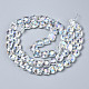 Galvanisieren Glasperlen EGLA-N008-005-A01-2