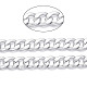 Cadenas de bordillo con textura de aluminio CHA-N003-15S-2