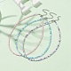 3 pièces ensemble de colliers de perles de rocaille en verre de 3 couleurs NJEW-JN04334-2