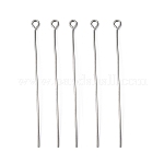 Проушина из нержавеющей стали марки 304, не тускнеющая, цвет нержавеющей стали, 50 мм, отверстие : 2 мм, штифты : 0.7 мм