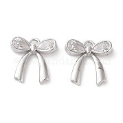 Латунные микропаве прозрачные кубические циркониевые подвески KK-G491-29P