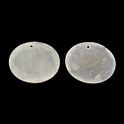 Плоские круглые подвески Capiz Shell SSHEL-R035-07