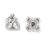 Латунные микро проложить кубического циркония подвески KK-C051-14P-02