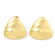 Серьги-гвоздики из латуни с реечным покрытием EJEW-M247-20G