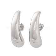 Серьги-гвоздики из нержавеющей стали 304 EJEW-H115-18P