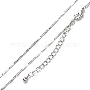 Ожерелья с цепочкой из латуни NJEW-K123-04P