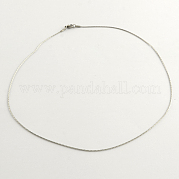 304 Stainless Steel Chain Necklaces NJEW-R223-12