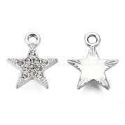 Подвески из покрытого платиной сплава PALLOY-T073-06P-03-RS