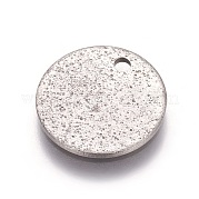 Подвески из текстурированной нержавеющей стали 304 STAS-I098-01-12mm-P