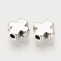 Perline in lega stile tibetano&nbsp;X-TIBEP-S315-44AS-RS