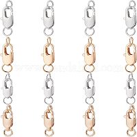 PandaHall Schmuck Verschlüsse Set - 100 Teile Röhren & Verbinder Goldfarben