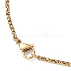 Колье-лариата с цепочкой из нержавеющей стали 304.&nbsp;NJEW-JN05887