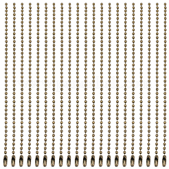 100 catenella a sfere in ferro con connettori&nbsp;IFIN-SP0001-67AB