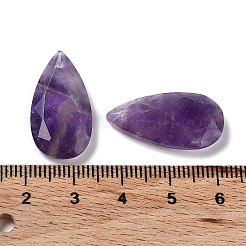 Граненые подвески из натурального аметиста&nbsp;G-D082-01E