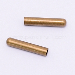 Messing Endkappen für Kord&nbsp;LS-AJEW-WH0129-13AB