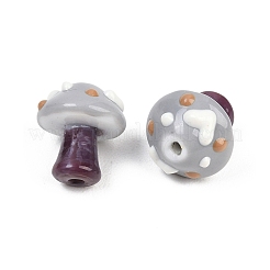 Handgefertigte Bunte Malerei Emaille Perlen&nbsp;LAMP-B055-02H