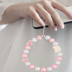 1 шт. акриловые нейлоновые веревочные ремни для мобильных устройств&nbsp;HJEW-LP0001-89