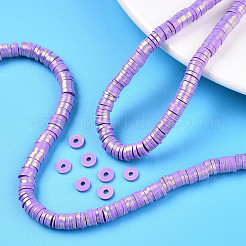 Chapelets de perle en pâte polymère manuel&nbsp;CLAY-CJC0015-01J