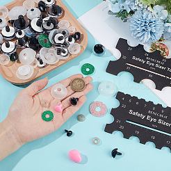 Augen/Nasen aus Plastik für Puppen&nbsp;DIY-BC0016-185