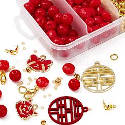 Браслеты из зодиака тигра&nbsp;DIY-YW0004-26