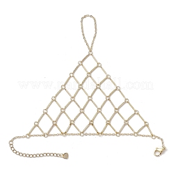 Латунные кабельные цепи кольца браслеты для женщин&nbsp;BJEW-JB11580-01