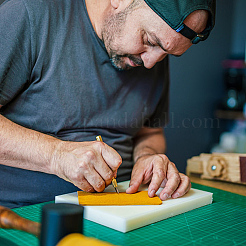 2 шт. пластиковая прокладка для перфорации кожи&nbsp;AJEW-CL0002-58