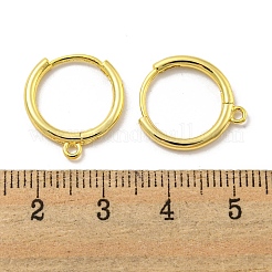 Messing-Ohrring-Zubehör&nbsp;EJEW-L211-012D-G
