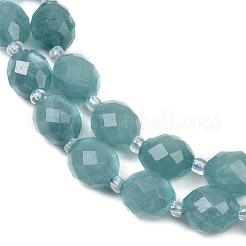 Chapelets de perles en jade de malaisie naturelle&nbsp;G-D305-A01-01J
