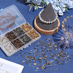 3200 perles de verre torsadées de 4 couleurs&nbsp;SEED-PA0001-51B