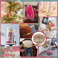 10м плоские шнуры из искусственной кожи&nbsp;OCOR-PH0006-90