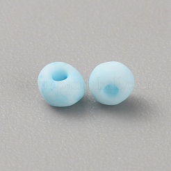 Непрозрачный 8/0 стеклянный бисер&nbsp;SEED-TAC0001-01A-11