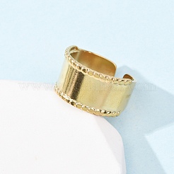 Кольца-манжеты из нержавеющей стали 304 для женщин&nbsp;RJEW-K309-07G