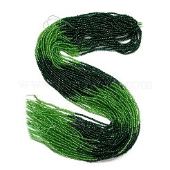 Прозрачный градиент цвета стеклянные бусины пряди&nbsp;GLAA-H021-01A-32