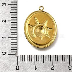 304 Edelstahl-Emaille-Anhänger&nbsp;STAS-Z163-21G-08