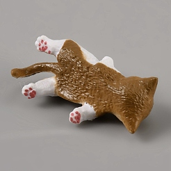 PVC-Katzen-Displaydekorationen&nbsp;DJEW-WH0063-64H