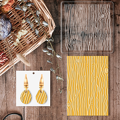 Доски с текстурой акриловой глины&nbsp;DIY-WH0498-0007