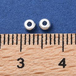 Abstandsperlen aus Messing mit Zahnstangenbeschichtung&nbsp;KKB-I709-02A-S