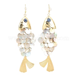 Сплав болтающиеся серьги&nbsp;EJEW-D349-01G