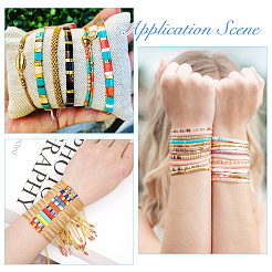 180 шт. 3-цветные гальванизированные немагнитные синтетические гематитовые бусины&nbsp;G-FH0002-10