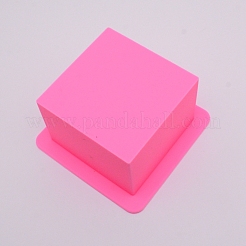 Stampi quadrati in silicone per sapone&nbsp;AJEW-WH0129-06