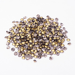 Strass de grade A de dos en plaqué de diamand en verre&nbsp;RGLA-SS4-003